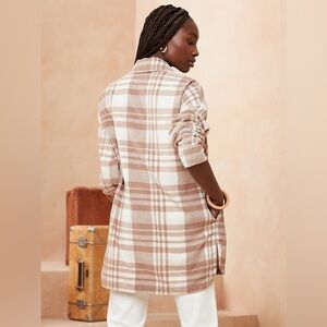 Banana Republic | Women’s Cozy Plaid Shirt Jacket